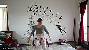 Yoga Lesson 339 Focuses on Mature Instruction with European Wife Techniques