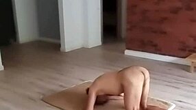 In bare skin: George t r u a's nude yoga session in Cluj Napoca
