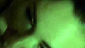 amateur couple having fun with homemade activities