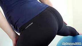 Pregnant Janetta Skips Workout to Savor a Teen Blowjob with Fetish Vibes