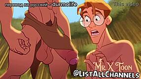 मेलो और तरजान स्टेमी गे सेक्स एनिमेशन में स्टार