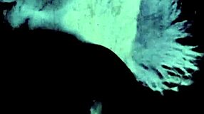 Vintage interracial scene features black pussy and white cock in antique setting