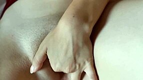 Masturbating with three fingers, petite Asian babe reaches intense homemade climax