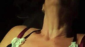 Happy Halloween! Milf In Stockings Cums Hard From Dildo Fingering Outdoors