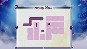 Hentai game with anime-style gameplay: Unholy Angel 2.