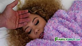 Allie Addison's Day Off Sneaky Lil Stepsis Fucking In Shower!