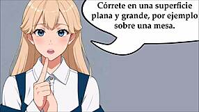 Hey, check out this cei tutorial in spanish for slow cum eating.