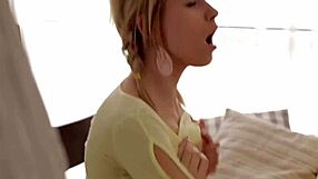 I love your crazy ways, blonde with tattoo and piercing in glamour