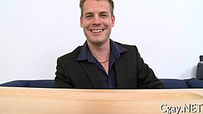 Frantic homosexual contest with oral and bareback