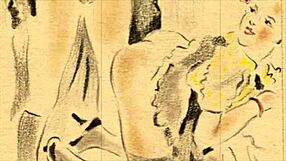 Hentai and anime illustrations from the good old days.