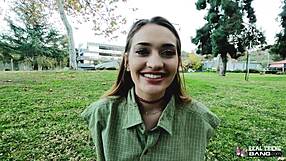 Sera Ryder chats and gets fucked in real teen porn casting