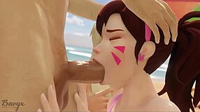 Overwatch Best Deepthroat Blowjob Compilation SFM Blender November 2023 Rocks Hardcore Face Fucking.