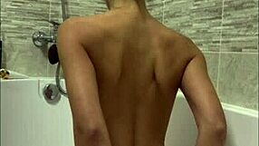 Ki-sim sticks a huge dick in his ass for intense orgasm, monster cock action.