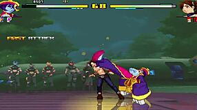 Tqh 0 team Lei vs team Kureha: a fun lucha anime-style gameplay