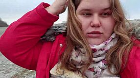 Chubby Girlfriend Drools Cum From Deepthroat