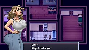 Hot butt cassie blows monster cock