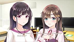 secret kiss ep7 gets sweet with tender fingering in hentai game