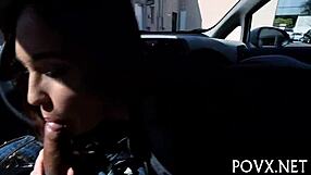 Hot Jodi Taylor Sucks Tits and Gets Fucked Hard in Doggystyle