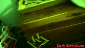 Hey, wanna see me licking my stepsis in snowy POV action? So hot!