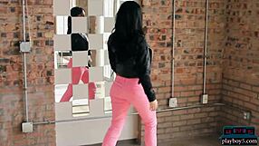 milf babes lana james and mosh strip nude