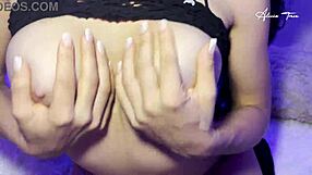 My athletic girlfriend enjoys deep anal sex and blowjobs in different positions.
