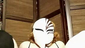 Amateur Pornstar Teases in Stockings During Kinky POV Fetish Session