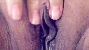 Analaysya Moore's pretty pussy drips as she cums and squirts in close-up POV