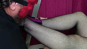 my feet get tickled by beautiful bbw laura