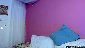 Big tits amateur masturbates with dildo