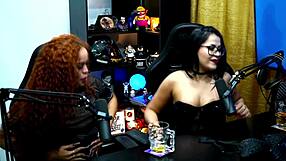 Tattooed Emy, horny and sexy, shows big tits and ass in sheer red outdoor close-up!