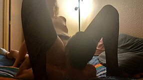 All night long I control him with a blowjob, 69 sex, and face sitting until he cums.