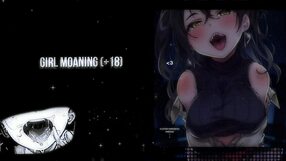 Is that hot girl moaning while giving a handjob?