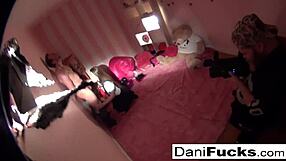 Sexy Dani Blows Anonymous Man with Big Tits