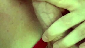 Girl gives intense blowjob to big monster cock