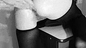 The secretary climbed onto a member of the chief for the annual prize