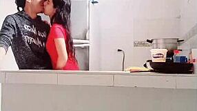 Colombian Young Wife Gets Fucked and Creampied While Cooking Lunch