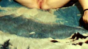 My sexy wife relaxing with some personal time in her skirt and heels