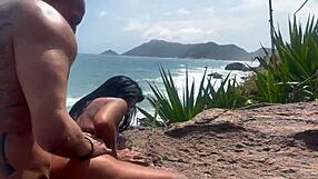 Transformed my hot friends into nudist beach babes with a great view.
