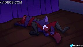 Foxy and Bonnie in steamy intimate action