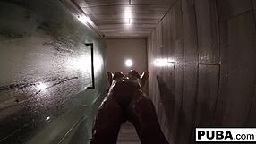 sexy jezebelle bond recording herself in a steamy bath, wow! 🛁