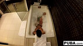 sexy jezebelle bond recording herself in a steamy bath, wow! 🛁