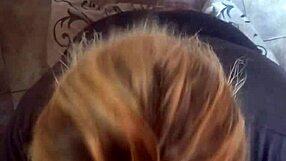 blonde amateur goes from deepthroat blowjob to anal assfucking, cumming