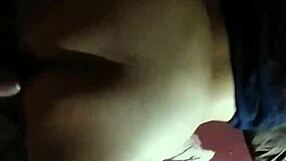 Gordita fresa in her first anal creampie