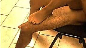 Latina brunette sucks and rides thick cock.