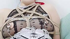 i'm in uniform roleplay getting humiliated with vibrator and toys to orgasm