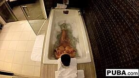 sexy jezebelle bond recording herself in a steamy bath, wow! 🛁