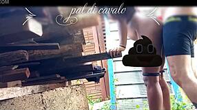 On my friend's anniversary, I had a discreet backyard chat with his attractive partner.