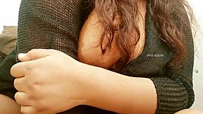 Tamil aunty webcam show with college coed vibes