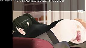 27-year-old teacher bound in bondage game with fisting and toys in anime hentai