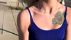 Blonde Teen Kiara Cole Caught in Public Sex After Break-In POV